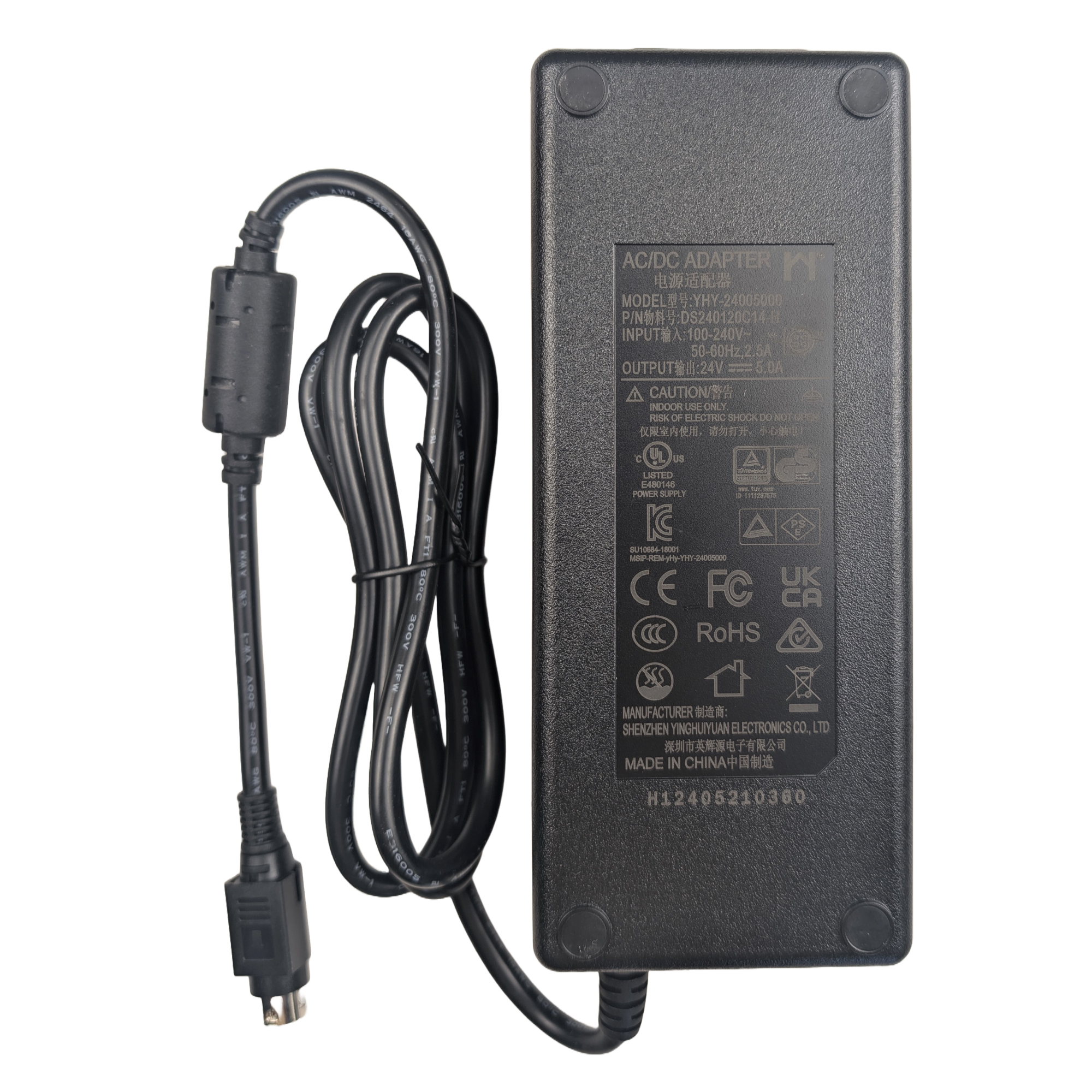 500R8/500ADAT 24V 5A External PSU
