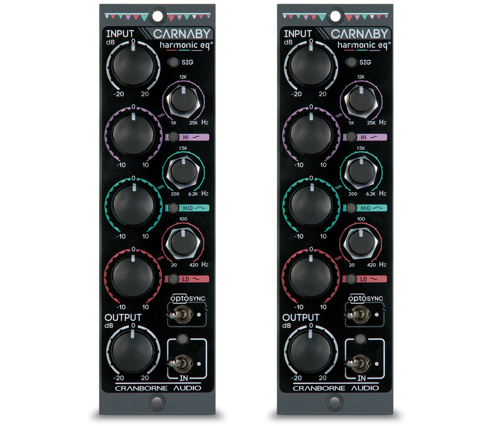 Carnaby 500 Stereo Pair - 500 Series HarmonicEQ®